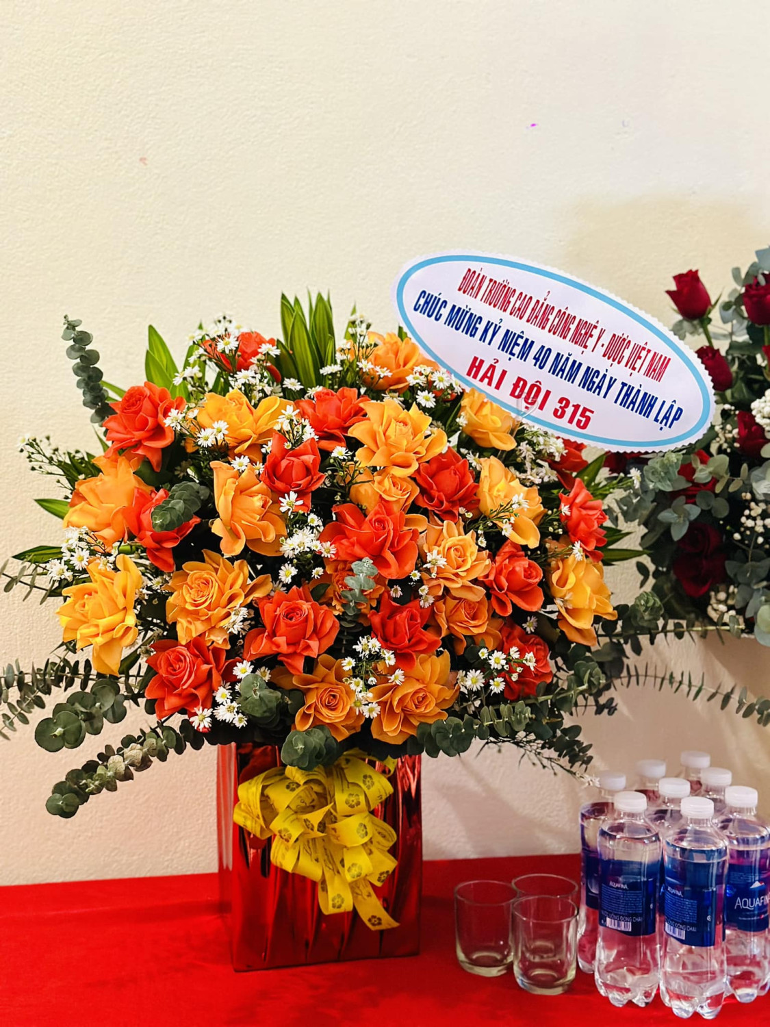  Trường Cao đẳng Công nghệ Y – Dược Việt Nam thăm và chúc mừng Kỷ niệm 40 năm thành lập Hải đội 315, Lữ đoàn 172, Vùng 3 Hải quân