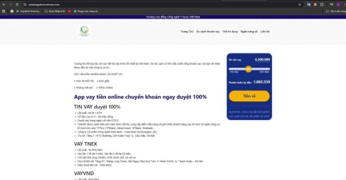 Cảnh báo hành vi giả mạo trang thông tin điện tử của Nhà trường