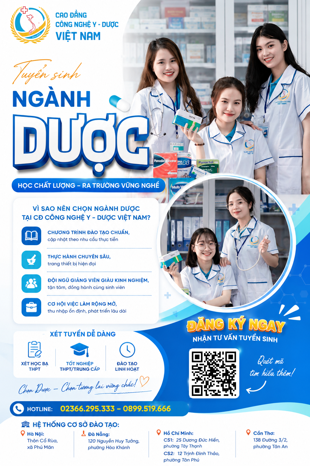 💊 TUYỂN SINH NGÀNH DƯỢC 2026 💊