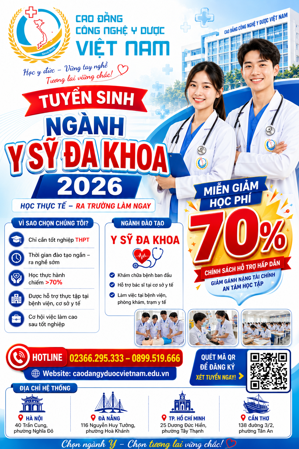 🔥 Y SỸ ĐA KHOA – KHI ĐAM MÊ CHĂM SÓC SỨC KHỎE TRỞ THÀNH SỰ NGHIỆP TƯƠNG LAI 🔥